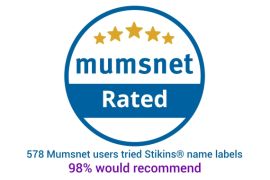 Stikins Are Mumsnet Rated